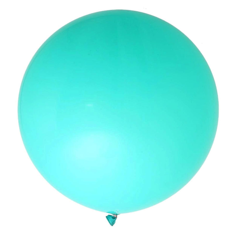 2 Pack | 32inch Large Balloons Helium or Air Latex Balloons Turquoise#whtbkgd