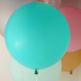 2 Pack | 32inch Large Balloons Helium or Air Latex Balloons Turquoise