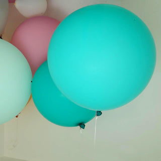 Turquoise 32" Large Balloons for Unforgettable Celebrations