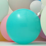 2 Pack | 32inch Large Balloons Helium or Air Latex Balloons Turquoise