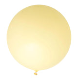 2 Pack | 32inch Large Balloons Helium or Air Latex Balloons Pastel Yellow#whtbkgd