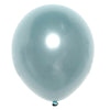 25 Pack | 12inch Shiny Dusty Blue Double Stuffed Prepacked Latex Balloons#whtbkgd