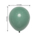25 Pack | 12inch Olive Green Double Stuffed Prepacked Latex Balloons