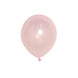 25 Pack | 12inches Shiny Pearl Blush Latex Helium, Air or Water Balloons