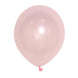 25 Pack | 12inches Shiny Pearl Blush Latex Helium, Air or Water Balloons#whtbkgd
