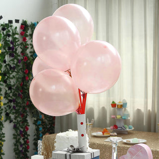 Enhance Your Event Decor with Pearl Blush Latex Balloons