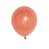 25 Pack | 12inches Shiny Pearl Rose Gold Latex Helium or Air Balloons