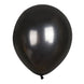 25 Pack | 12inches Shiny Pearl Black Latex Helium, Air or Water Balloons#whtbkgd