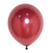 25 Pack | 12inch Shiny Pearl Burgundy Latex Helium or Air Balloons#whtbkgd