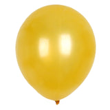 25 Pack | 12inch Shiny Pearl Gold Latex Helium, Air or Water Balloons#whtbkgd