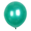25 Pack | 12inch Shiny Pearl Green Latex Helium, Air or Water Balloons#whtbkgd