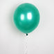 25 Pack | 12inch Shiny Pearl Green Latex Helium, Air or Water Balloons