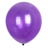 25 Pack | 12inches Shiny Pearl Purple Latex Helium, Air or Water Balloons#whtbkgd