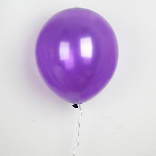 Add a Pop of Sophisticated Elegance with Pearl Purple Latex Balloons