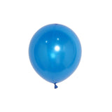 25 Pack | 12inch Shiny Pearl Royal Blue Latex Helium or Air Balloons