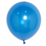 25 Pack | 12inch Shiny Pearl Royal Blue Latex Helium or Air Balloons#whtbkgd