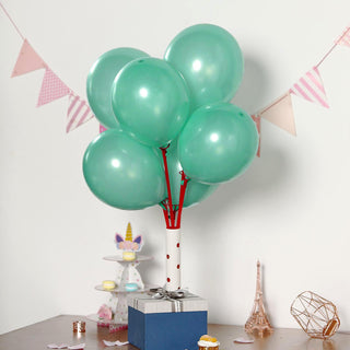 Create a Magical Atmosphere with Pearl Turquoise Latex Balloons