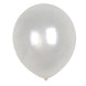 25 Pack | 12inch Shiny Pearl White Latex Helium, Air or Water Balloons#whtbkgd