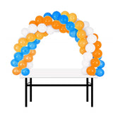 12ft Adjustable DIY Table Top Balloon Arch Stand Kit, Holds Up 100-120 Balloons
