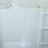 2 Pack Clear Table Top Balloon Stand Stick Kit, 30inch Balloon Holder Columns