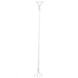 10 Pack | 16inch Clear Plastic Balloon Stand Stick, Balloon Holder Column