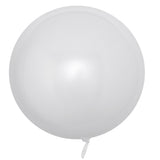 2 Pack | 30inch Large White Reusable UV Protected Sphere Vinyl Balloons#whtbkgd