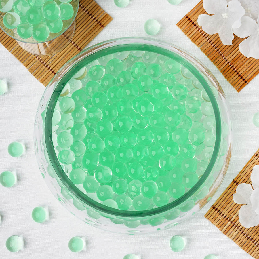 10g | Large Apple Green Nontoxic Jelly Ball Water Bead Vase Fillers#whtbkgd