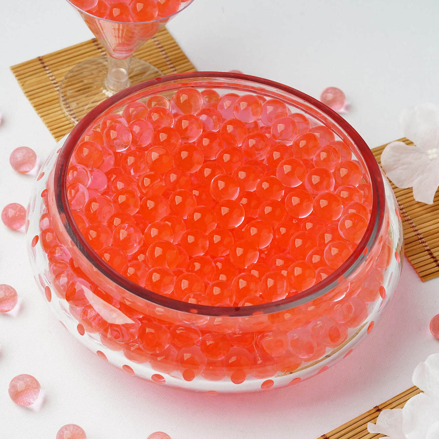 10g | Large Red Nontoxic Jelly Ball Water Bead Vase Fillers