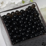 200-250 Pcs | Small Black Nontoxic Jelly Ball Water Bead Vase Fillers#whtbkgd