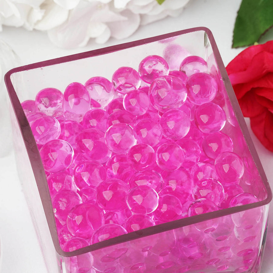 200-250 Pcs | Small Pink Nontoxic Jelly Ball Water Bead Vase Fillers#whtbkgd