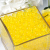 200-250 Pcs | Small Yellow Nontoxic Jelly Ball Water Bead Vase Filler#whtbkgd