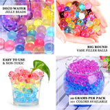 100g | Large Clear Nontoxic Jelly Ball Water Bead Vase Fillers