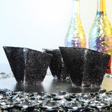 1 lb Bottle | Nontoxic Black DIY Arts & Crafts Extra Fine Glitter