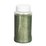 1 lb Bottle | Nontoxic Sage Green DIY Arts & Crafts Extra Fine Glitter#whtbkgd