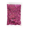 50g Bag | Metallic Hot Pink DIY Arts & Crafts Chunky Confetti Glitter#whtbkgd