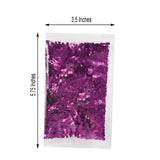 50g Bag | Metallic Purple DIY Arts & Crafts Chunky Confetti Glitter