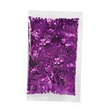 50g Bag | Metallic Purple DIY Arts & Crafts Chunky Confetti Glitter#whtbkgd