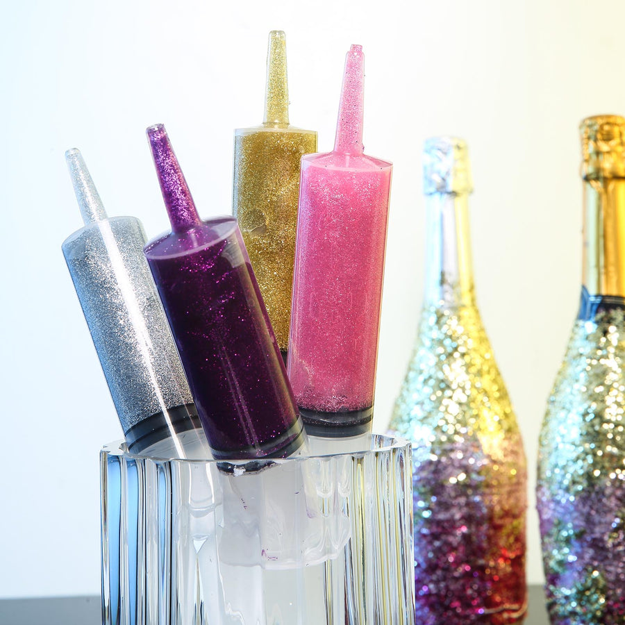 4 oz | Metallic Burgundy Arts & Craft Glitter Glue, DIY Sensory Bottle