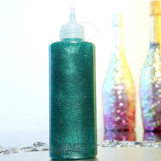 Add a Splash of Sparkle with Metallic Turquoise Glitter Glue