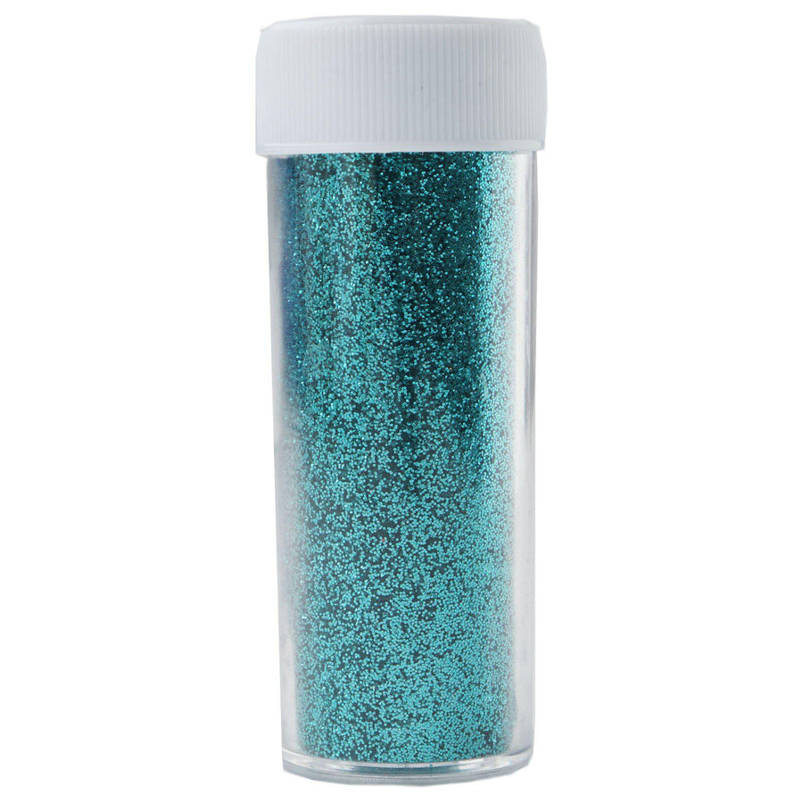 23g Bottle | Metallic Aqua Extra Fine Arts & Crafts Glitter Powder