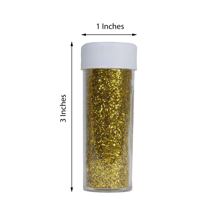 23g Bottle | Metallic Gold Extra Fine Arts & Crafts Glitter Powder
