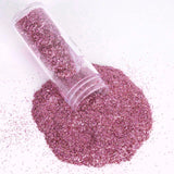 23g Bottle | Metallic Dusty Rose Extra Fine Art & Craft Glitter Powder#whtbkgd