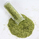 23g Bottle | Metallic Lime Green Extra Fine Arts & Crafts Glitter Powder#whtbkgd_99