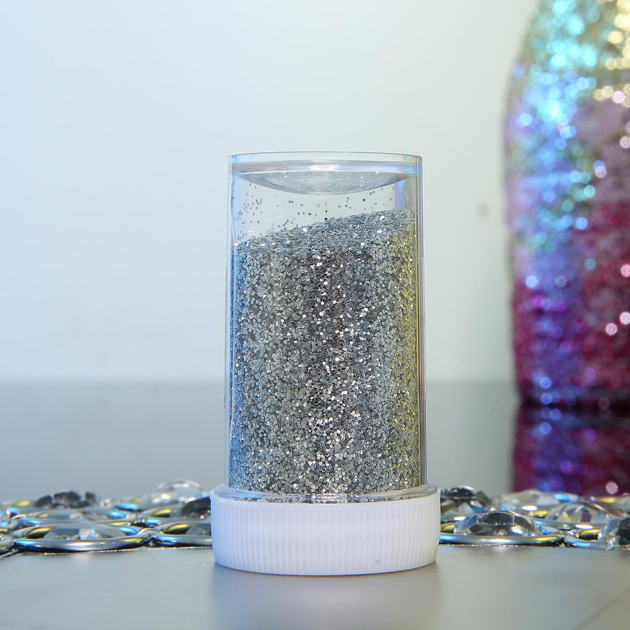 23g Bottle | Metallic Silver Extra Fine Arts & Crafts Glitter Powder