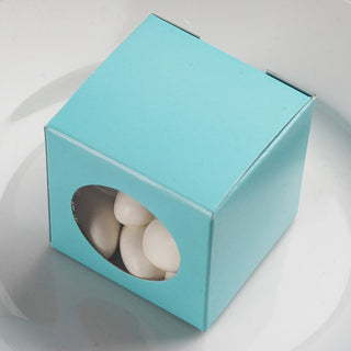 Turquoise Candy Treat Favor Boxes - Add a Pop of Color to Your Celebration
