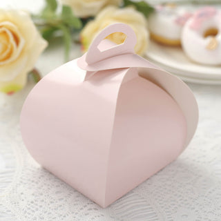 Create Memorable Moments with Blush Cupcake Party Favor Gift Boxes