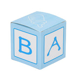 25 Pack | 2inch Blue Baby Shower Party Favor Candy Gift Boxes#whtbkgd