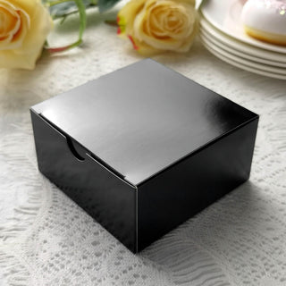 Elevate Your Event Decor with Black Cake Boxes