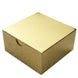 100 Pack | 4inch x 4inch x 2inch Gold Cake Cupcake Party Favor Gift Boxes, DIY#whtbkgd