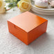 100 Pack | 4inch x 4inch x 2inch Orange Cake Cupcake Party Favor Gift Boxes, DIY